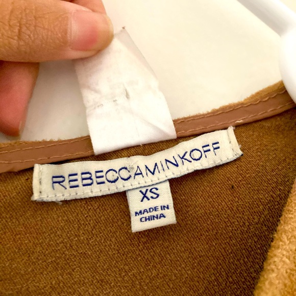 REBECCA MINKOFF - Suede Dress with Pockets - Picture 7 of 7